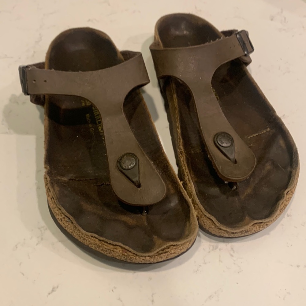 Birkenstock sandals. Size 39. Some wear-  please see photos.